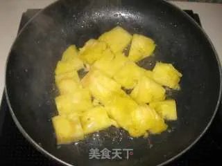 菠萝鸡米花