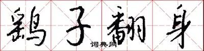 鹞子翻身