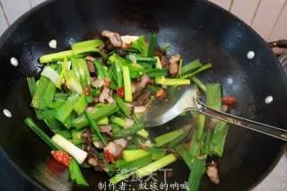 青蒜炒腊肉