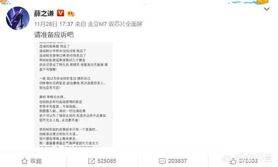 李雨桐深夜发文爆料又删除,而薛之谦最终提出诉讼并称忍了14个月,如何看待?