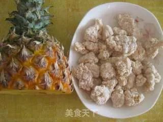 菠萝鸡米花