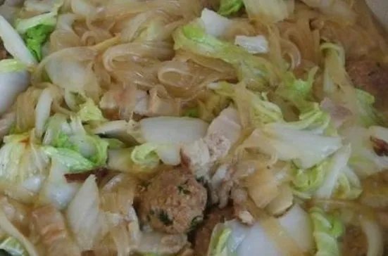 猪肉白菜炖粉条怎么做啊？