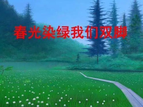 怎样理解“春光染绿我们双脚”这句诗?这一小节在全文中起到什么作用?表达了作者