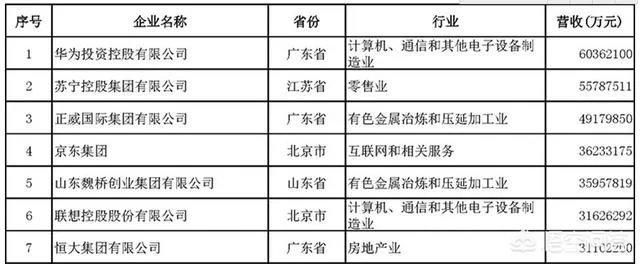 中国最大的私人企业?