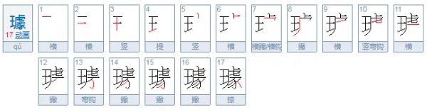 璩怎么读？