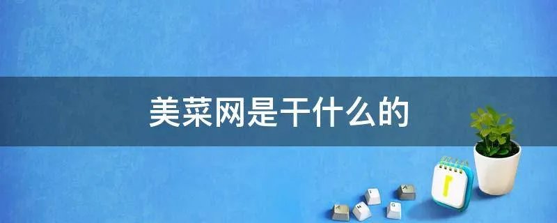 美菜网是干什么的