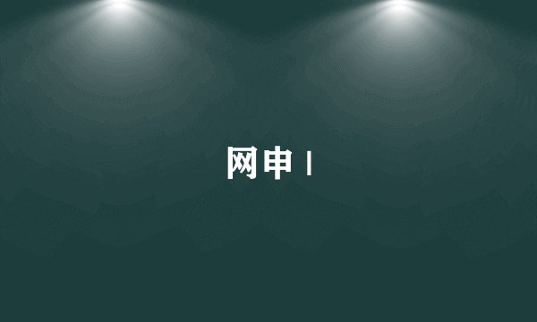 网申 |