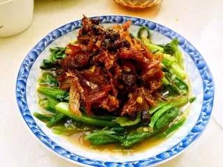 豆豉鲮鱼油麦菜