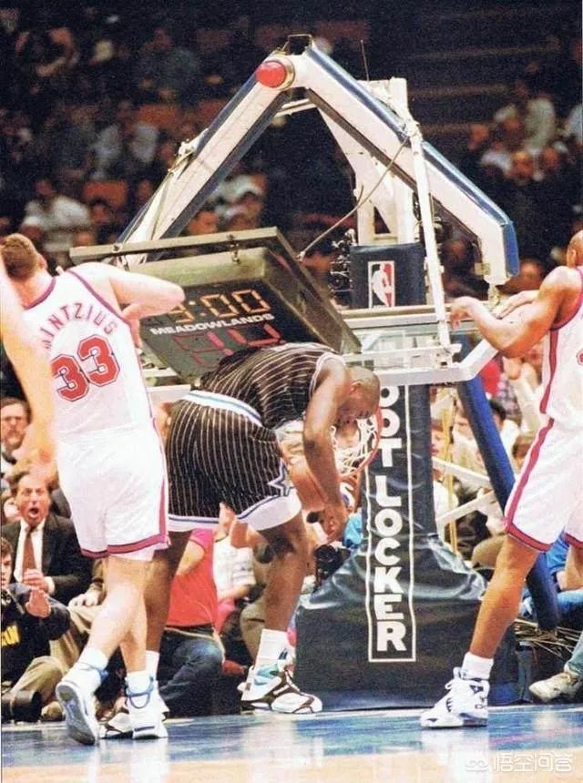 NBA扣篮最霸气的球星是奥尼尔吗?他的扣篮有人能防住吗?