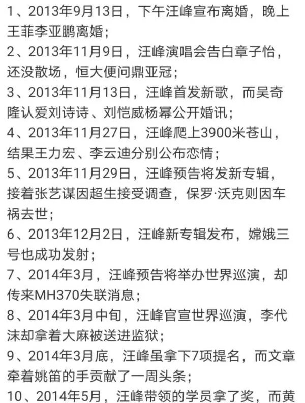 汪峰27次冲击头条失败,他为什么这么惨?