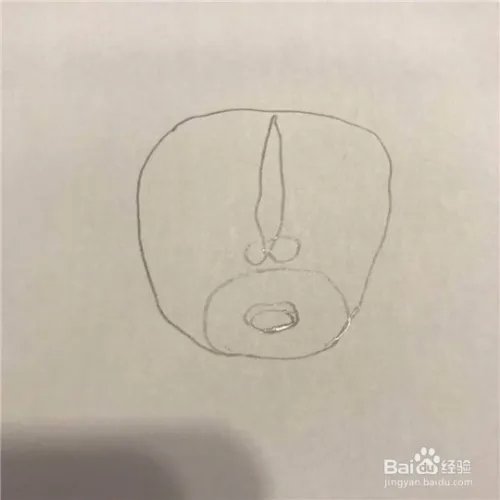脸谱简笔画怎么画?