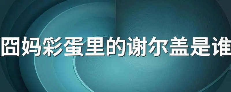 囧妈彩蛋里的谢尔盖是谁 囧妈彩蛋里的谢尔盖是什么人