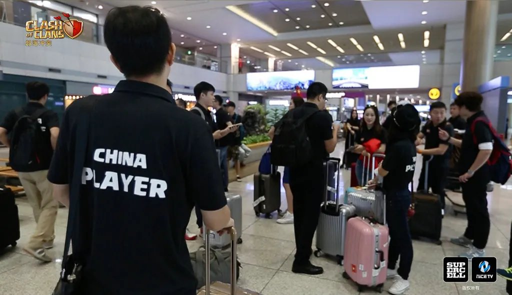 《部落冲突》韩国邀请赛:中国队已抵达首尔备战