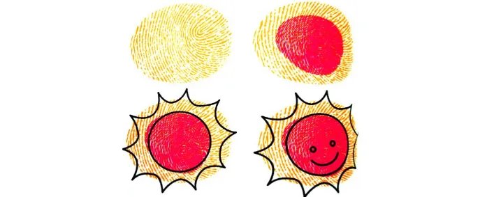 你会给四季画什么颜色的太阳？