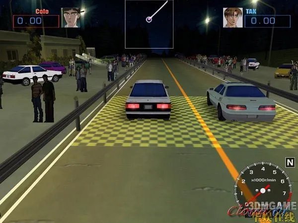 头文字D游戏全接触PC版《头文字D：山口复仇》
