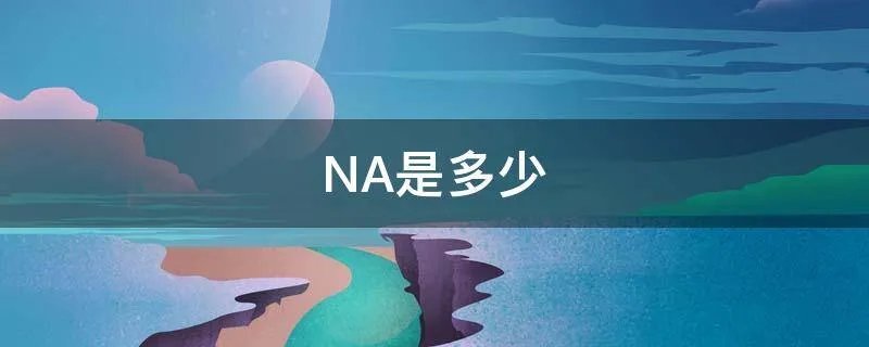 NA是多少
