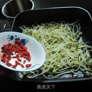 素炒豆芽菜