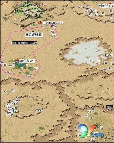 魔域BOSS分布图