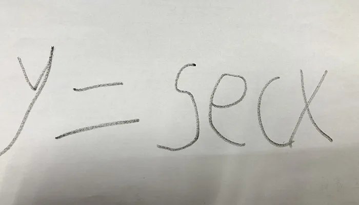 secx等于什么