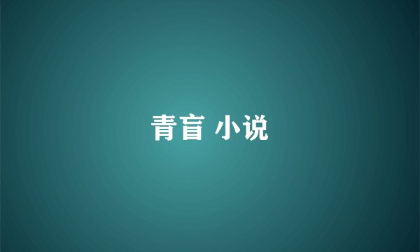 青盲 小说