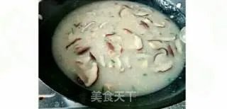 冬菇滑鸡粥