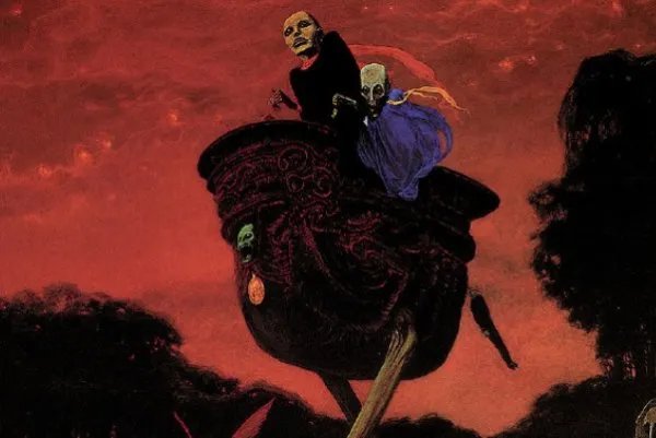 画家出车祸后,画出死后的世界,让人越看越恐怖的画该如何解释?