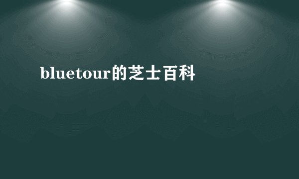 bluetour的芝士百科
