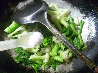油菜蕻炒花菜