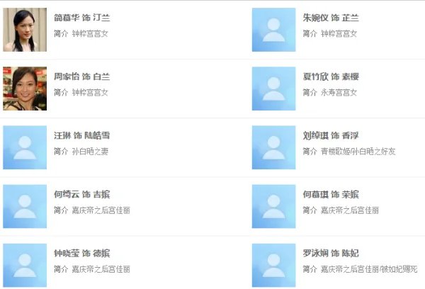 金枝欲孽演员表宝婵谁演的