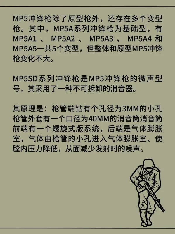 MP5冲锋枪
