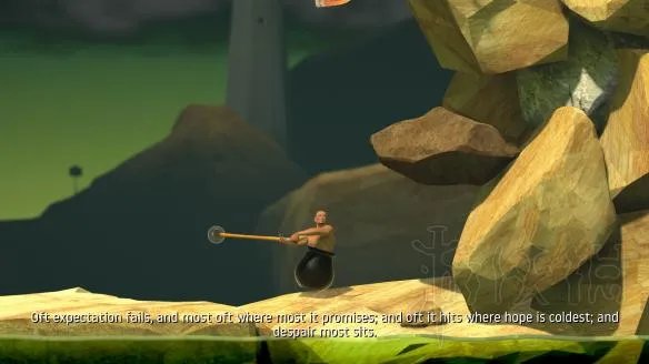 《getting over it》随时保存进度方法图文教程 怎么存档?
