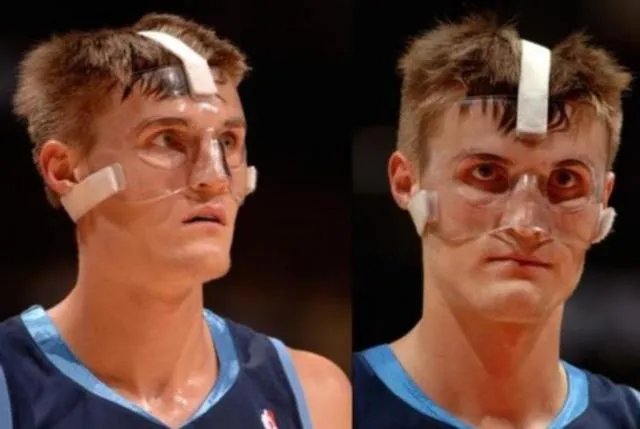 NBA十大面具侠，谁最帅气