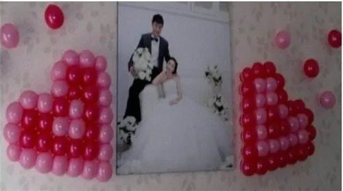 结婚房间气球布置图片 如何用气球布置结婚房间