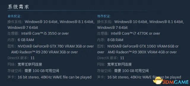 《仁王:完全版》宣布登陆PC 支持简中 配置需求一览