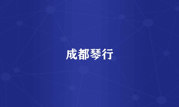 成都琴行