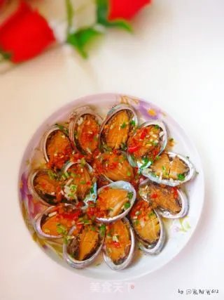 蒜蓉蒸鲍鱼