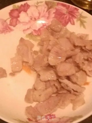 胡萝卜炒肉
