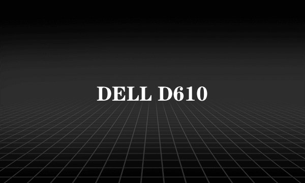 DELL D610