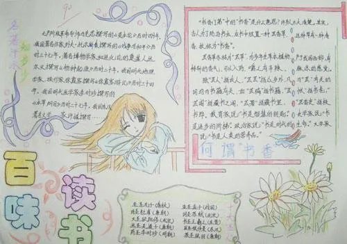 二年级语文手抄报怎么办