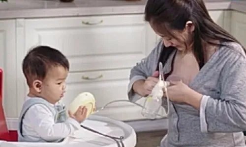 手动吸奶器如何用?