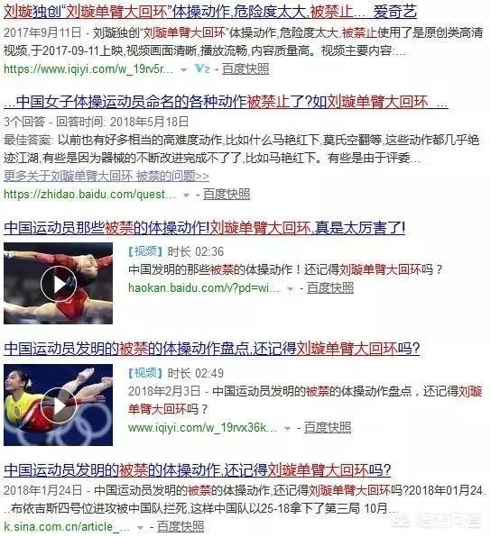 为什么中国有很多体操动作被禁?