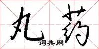 丸药