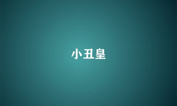 小丑皇