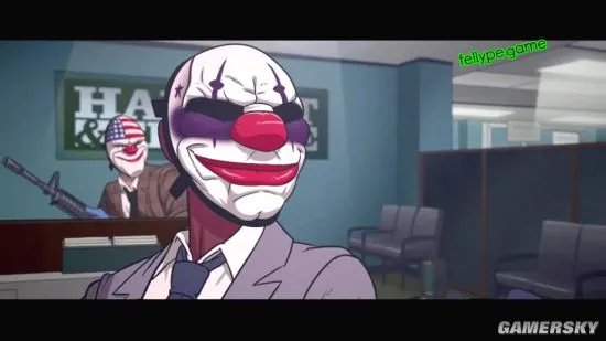 《收获日:犯罪战争(Payday: Crime War)》首部预告 警察劫匪银行血战