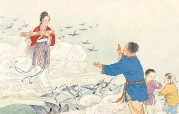 牛郎织女连环画4幅图片怎么画