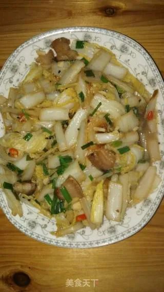 白菜炒肉