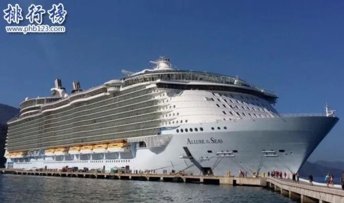 世界上最大的邮轮排名:体型秒杀航母,豪华程度完爆泰坦尼克号