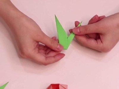 郁金香的折法