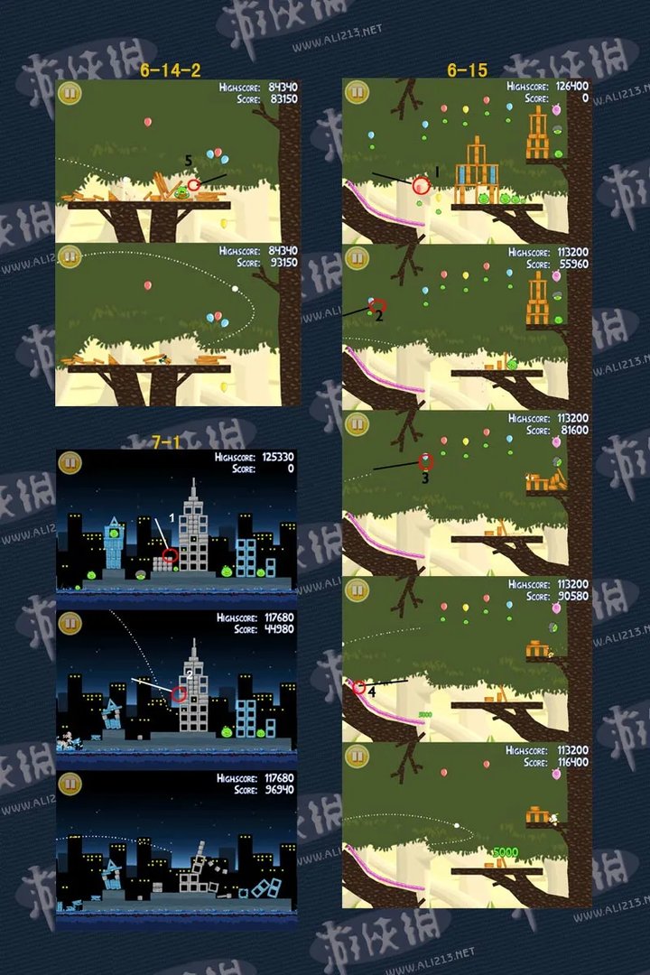 《愤怒的小鸟》全图片攻略