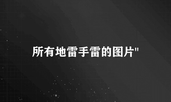 所有地雷手雷的图片